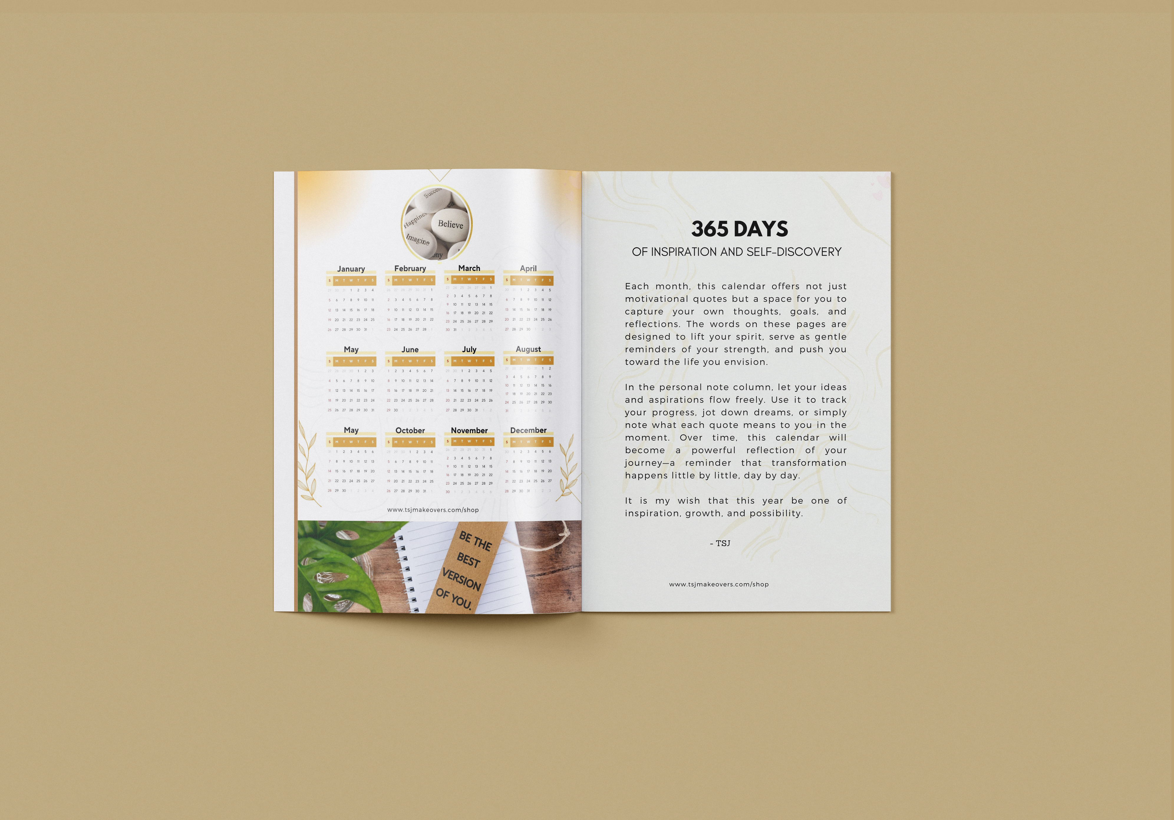 Monthly Inspirational Calendar - Image 5